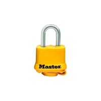 Candado Con Funda Amarilla 3.96cm