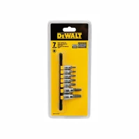 Dewalt Llaves Tubo Torx Mando de 1/4-3/8 X 7 Piezas