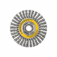 Cepillo de Copa de Alambre Acero Inoxidable de 10.16 cm X 1.58 cm