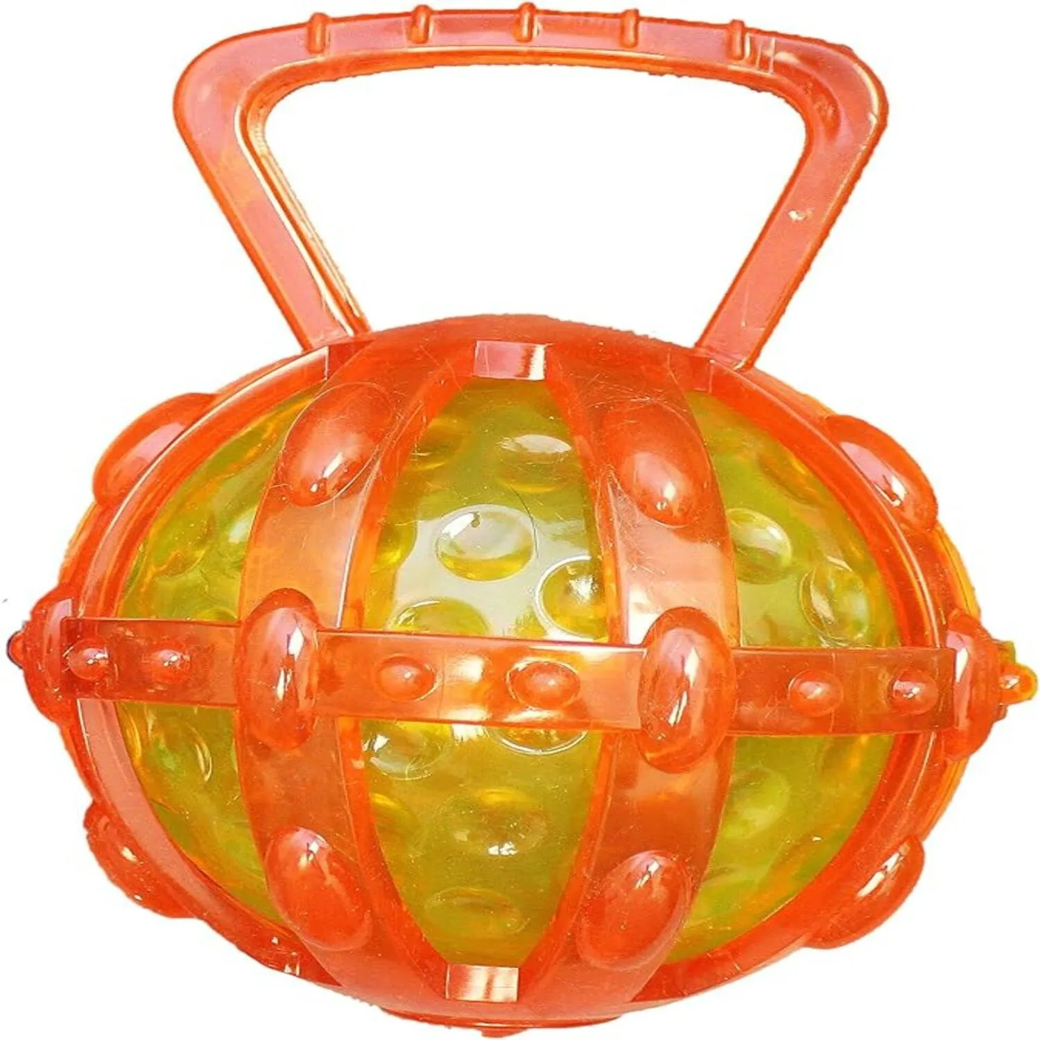 Juguete Para Perro Jaula Transparente Con Pelota