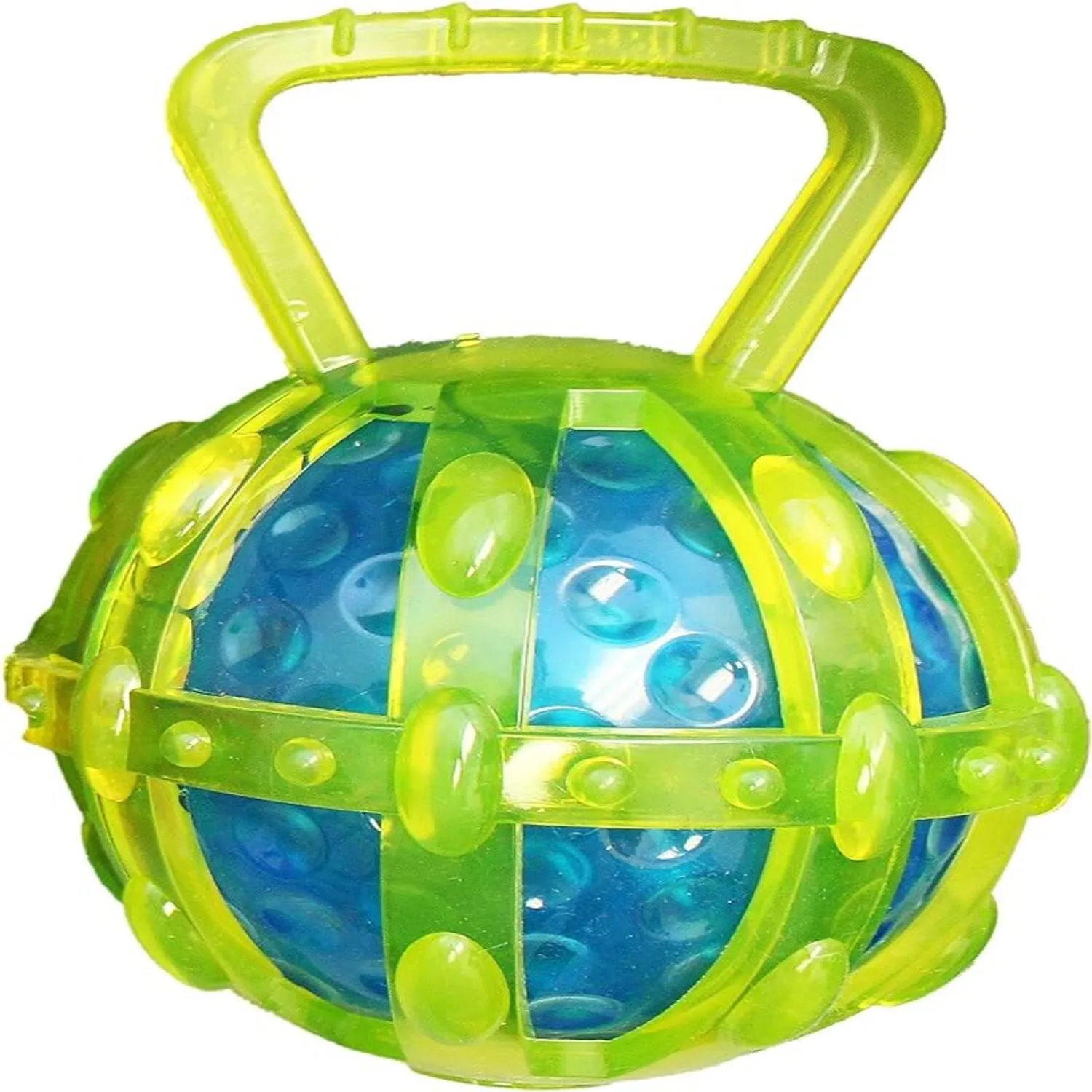 Juguete Para Perro Jaula Transparente Con Pelota 3