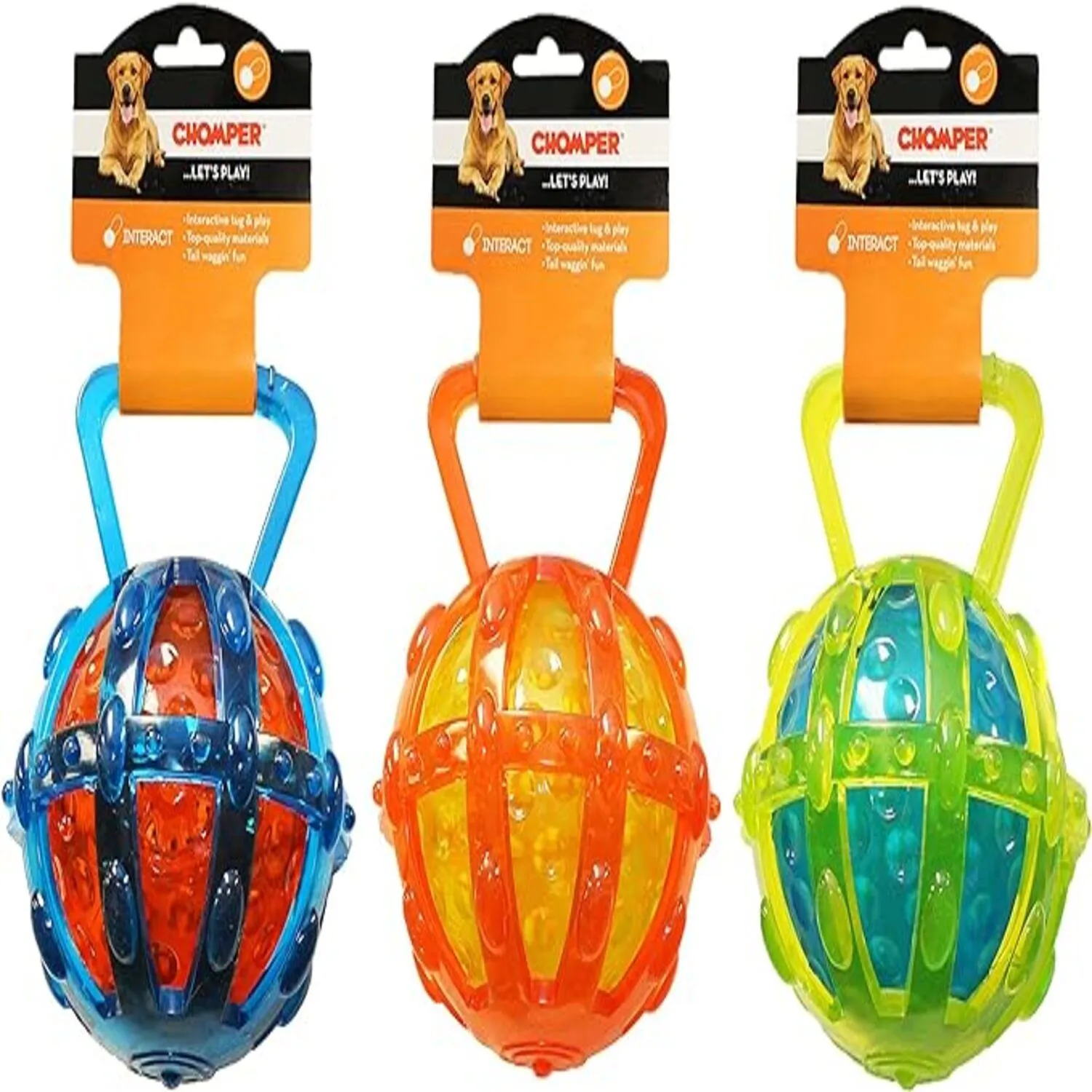 Juguete Para Perro Jaula Transparente Con Pelota 5