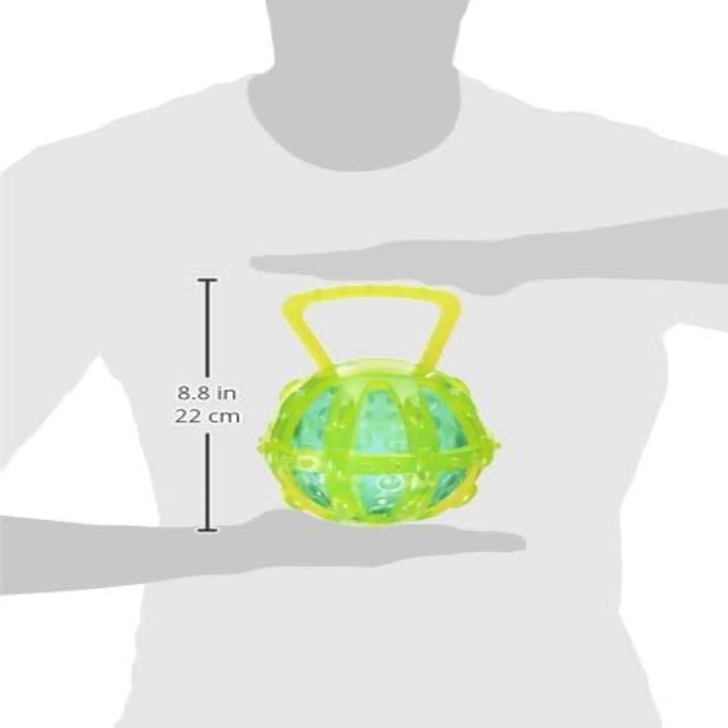 Juguete Para Perro Jaula Transparente Con Pelota 6