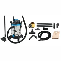 Aspiradora Vacmaster 23 L de Acero Inoxidable Para Seco y Húmedo