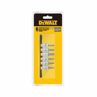 Brocas para Destornillador Mando de 3/8 X 6 Piezas