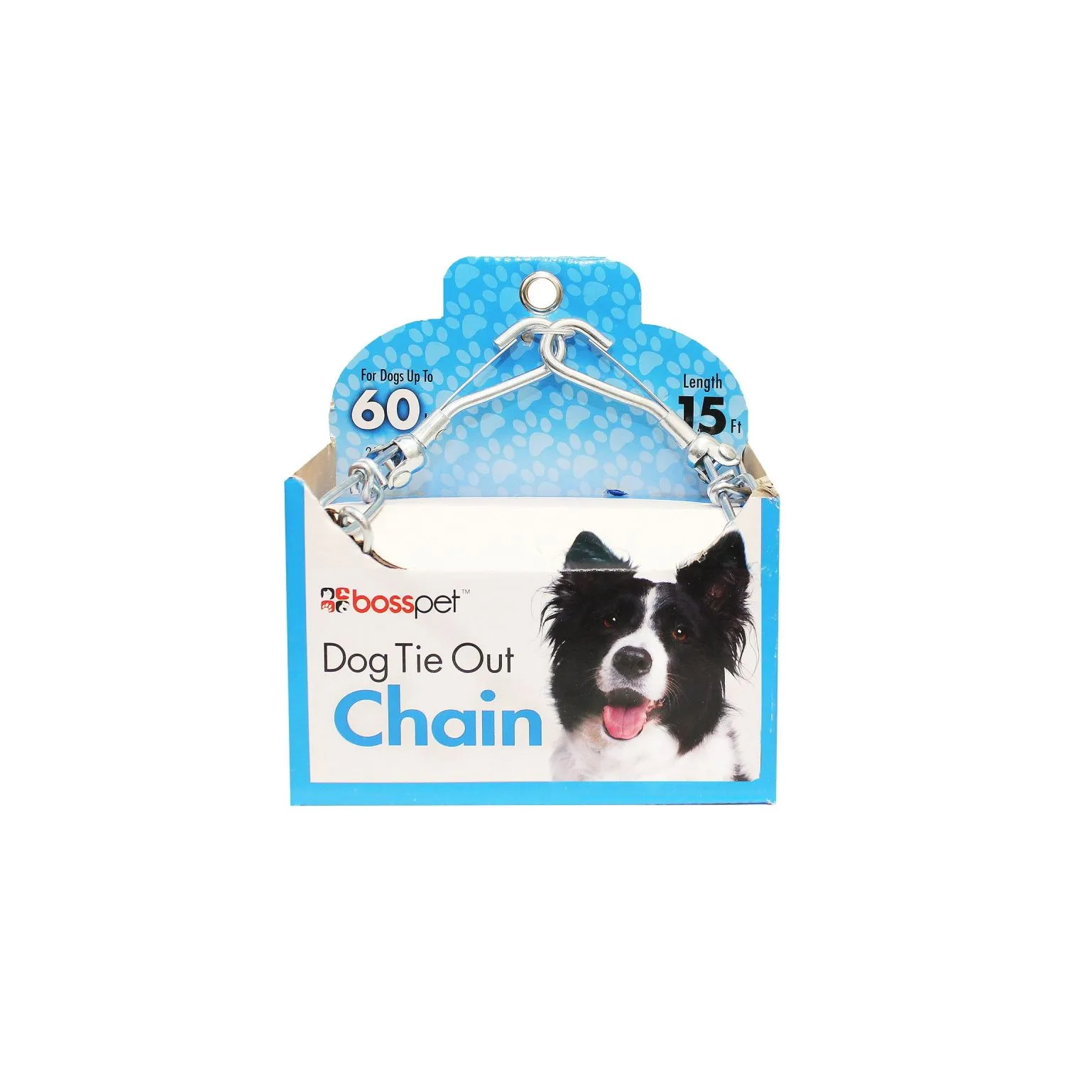 Correa Para Perro De Amarre Eslabón Retorcido De 3,5 mm X 4,57 M
