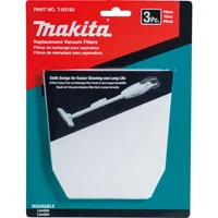 Filtro De Tela Para Aspiradora De Tienda Makita Paquete De 3