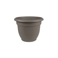 Matera Plástica Cónica 40.64cm Gris