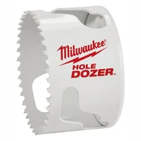 Sierra Perforadora Milwaukee Bimetal Para Corte Rápido en Materiales Resistentes