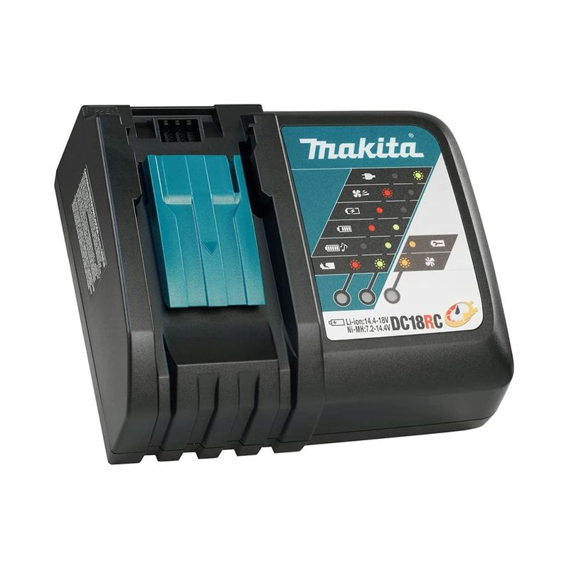Caricabatterie Makita DC18WA Per Litio-Ion 14.4-18V - Ricambio Per Serie G, Con Spia Di Carica