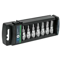 Juego de Copas 7 Piezas Punta Torx T-15 hasta T-50 Cuadrante 3/8" Truper