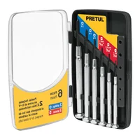 Juego de Destornilladores Metálicos 6 Piezas de Joyero con Estuche