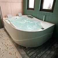 Jacuzzi Honolulu Blanca Básica Izquierda 181X123Cm Con Mantenedor De Temperatura
