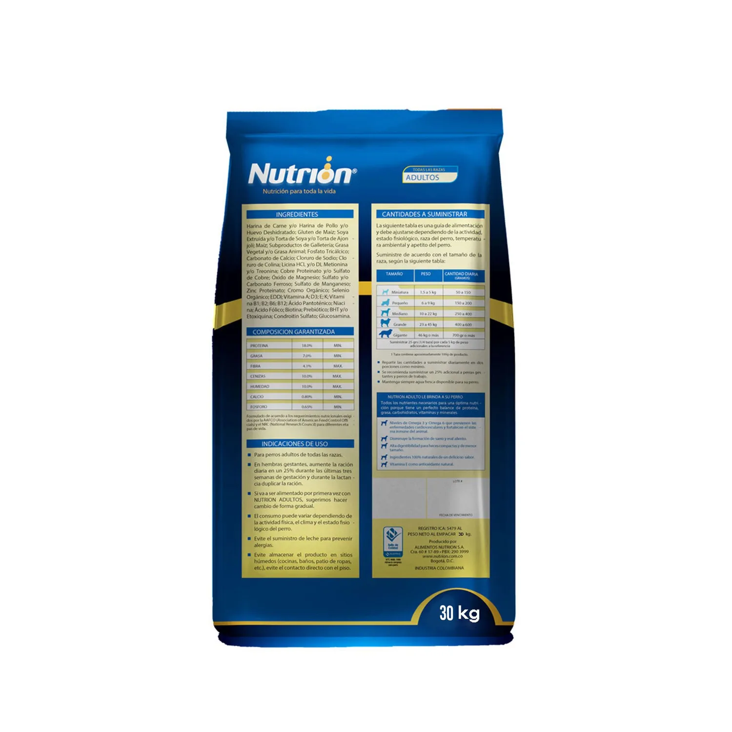Comida Seca Para Perro Nutrion Adultos 30kg 4
