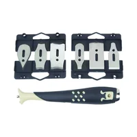 Juego De Raspador para Bordes con Hojas Acero Inox
