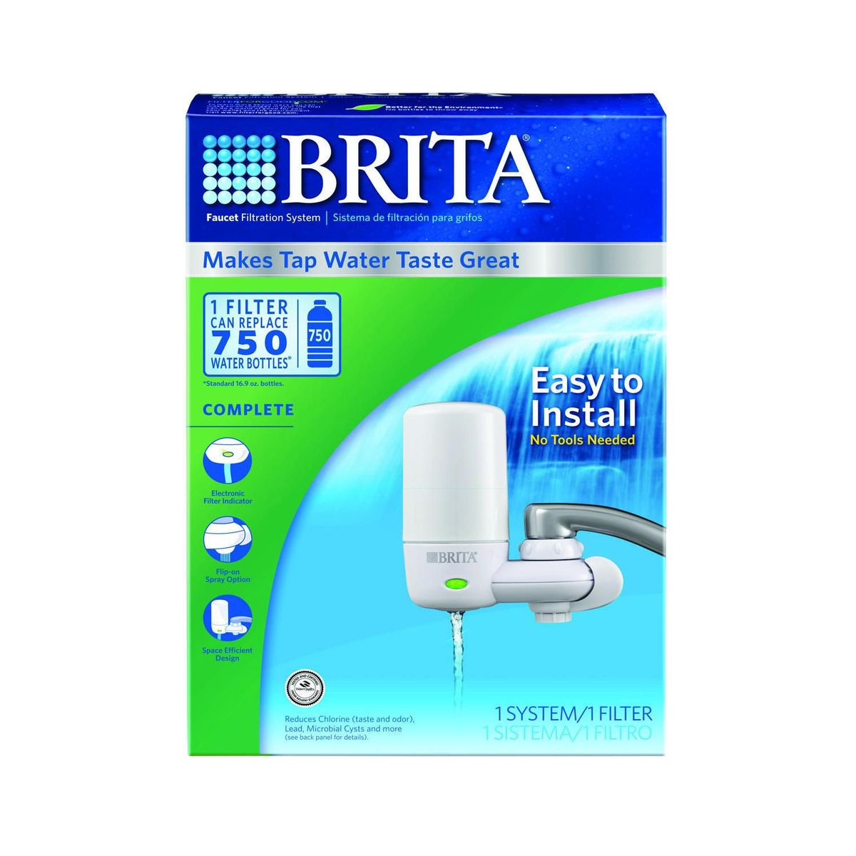 BRITA - Filtro De Agua Para Instalar En Grifo Brita