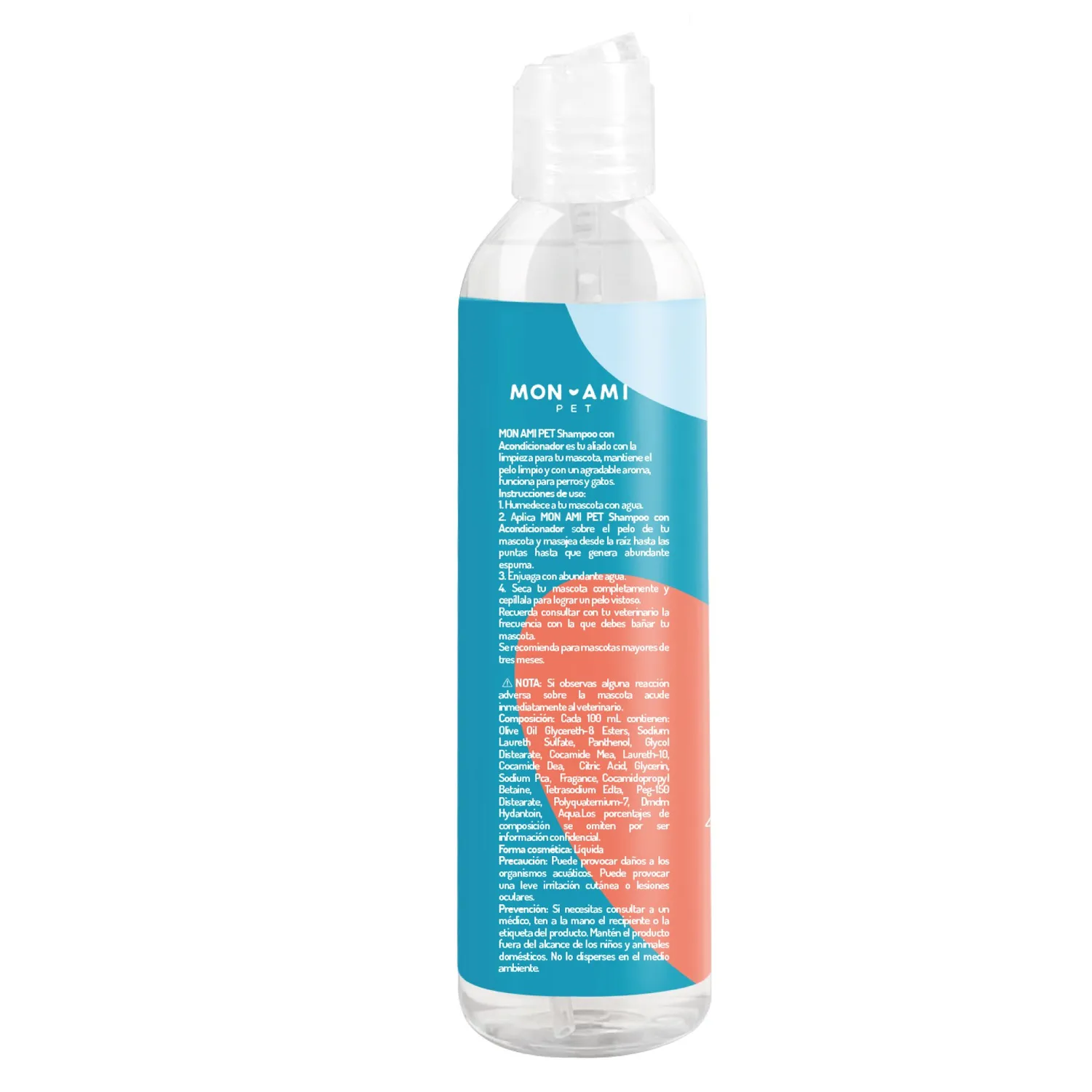 Shampoo Para Perro Con Acondicionador Mon Ami 250ml