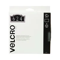 Tira Sujetadora de Velcro Negro de 10.16 X 15.24 cm