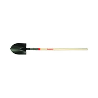 Pala Punta Redonda Con Mango De Madera De 121.92 cm