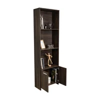 Biblioteca Office 5 181.5X55.1X27 Rta Nogal