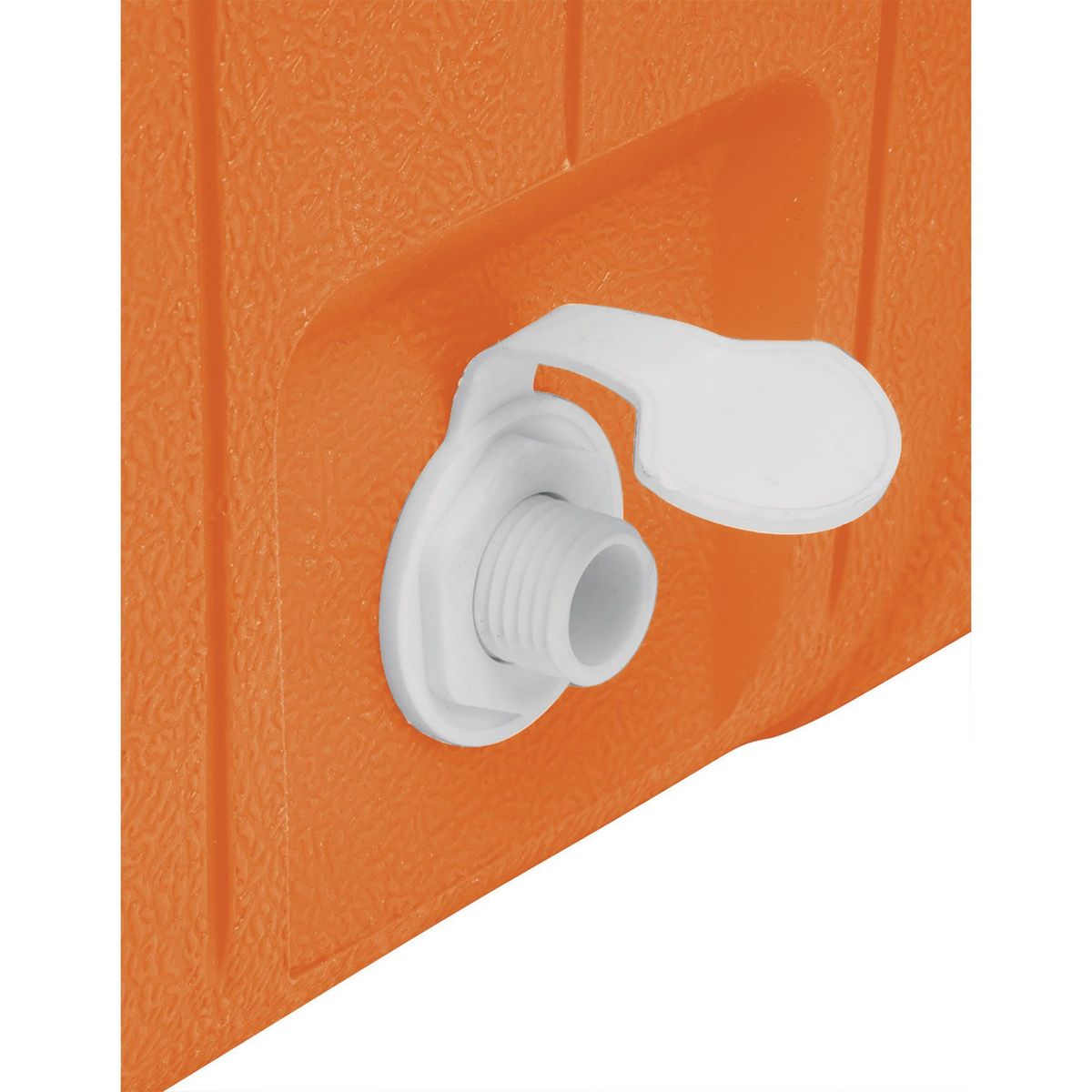 TRUPER - Nevera Polipropileno Naranja 46 Litros