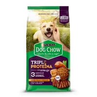 Comida Seca Para Perro Dog Chow Triple Proteína Adultos 8kg