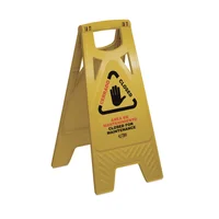 Señal de Prevención Amarillo - Área en Mantenimiento-Ecológico