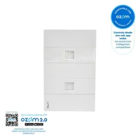 Toma Telefónica Rj11+Datos Rj45 Switch Iot Blanco