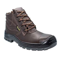 Bota Seguridad Worker Marrón Talla 43 Steelpro