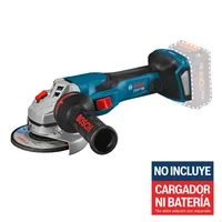 Minipulidora Angular 5 Pulgadas 18V Sin batería Sin Cargador Bosch BITURBO
