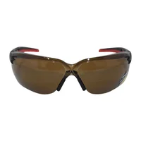 Gafa De Seguridad Epsilon Brown Hydrophilic Af Steelpro