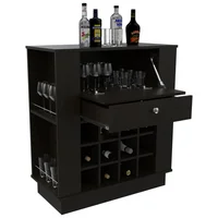 Mueble Bar New York Rta Wengue 91,5X82X39,5