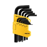 Juego 13 Llaves Bristol Metricas Estuche X6U