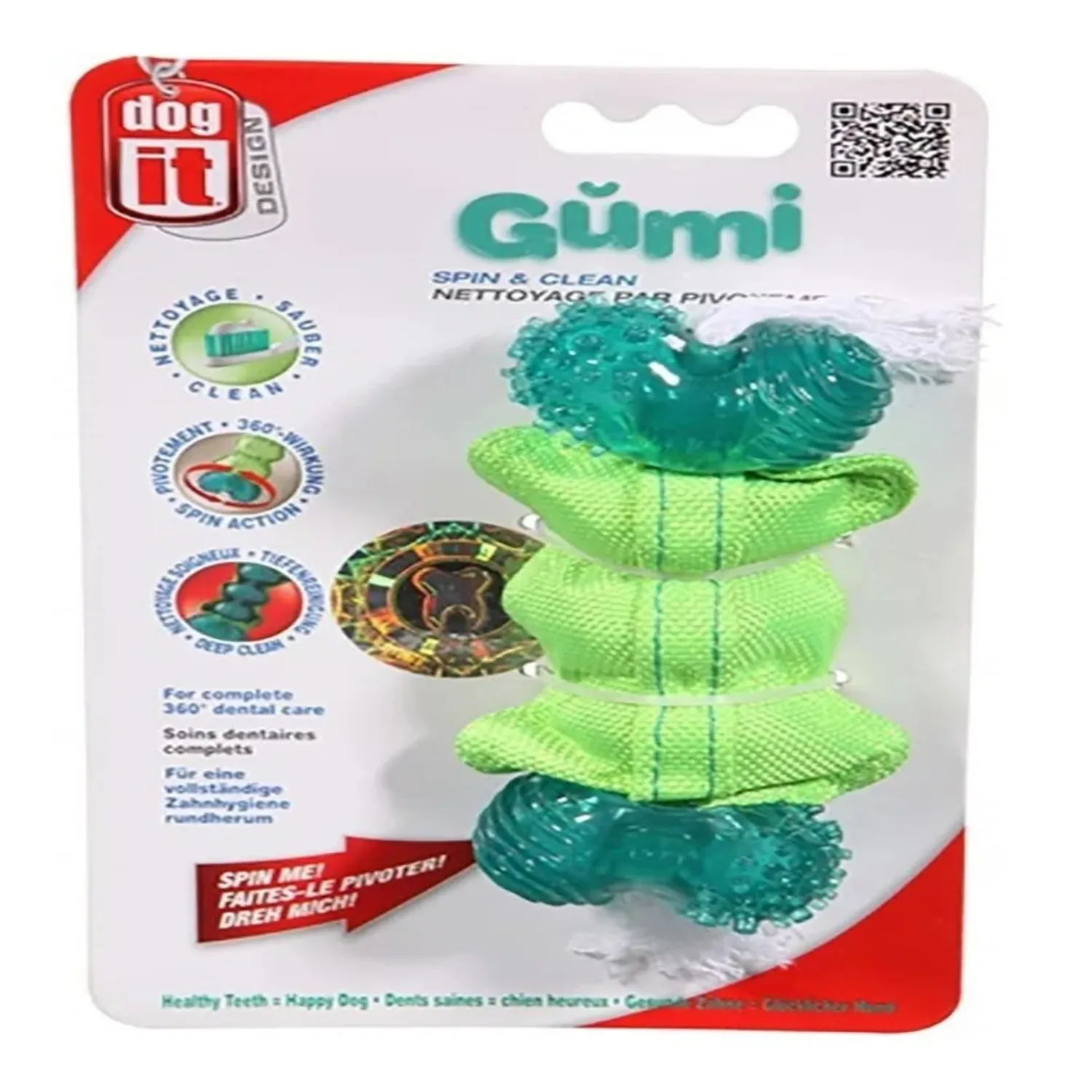 Juguete Para Perro  Liieza Dental Gummi Talla L