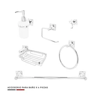 Set Accesorios Baño 6 Piezas Premium X-Caret
