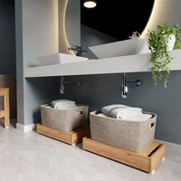 Mueble Auxiliar Baño Stand 11.7x65.2x33.8 Cm Duna Sensi Dacqua