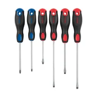Juego de 6 Destornillares Comfort Grip con Puntas Magnéticas x 6 Unidades