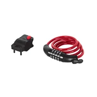 Guaya de Seguridad de 1 m X 8 mm Incluye Portacandado Set X 6 Unidades