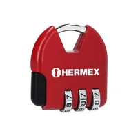 Candado De 36 Mm Para Maleta Y Locker, No Requiere Llave x 6 Unidades