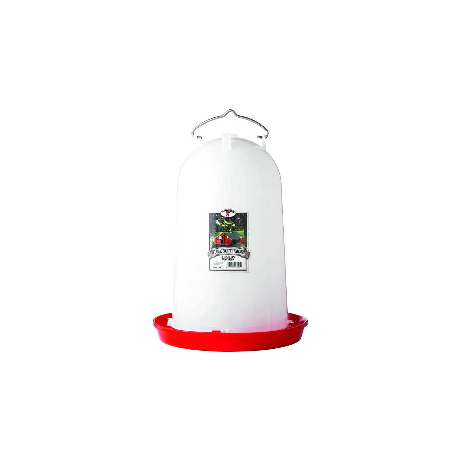 Bebedero Para Aves De Corral Tapón 11,35L