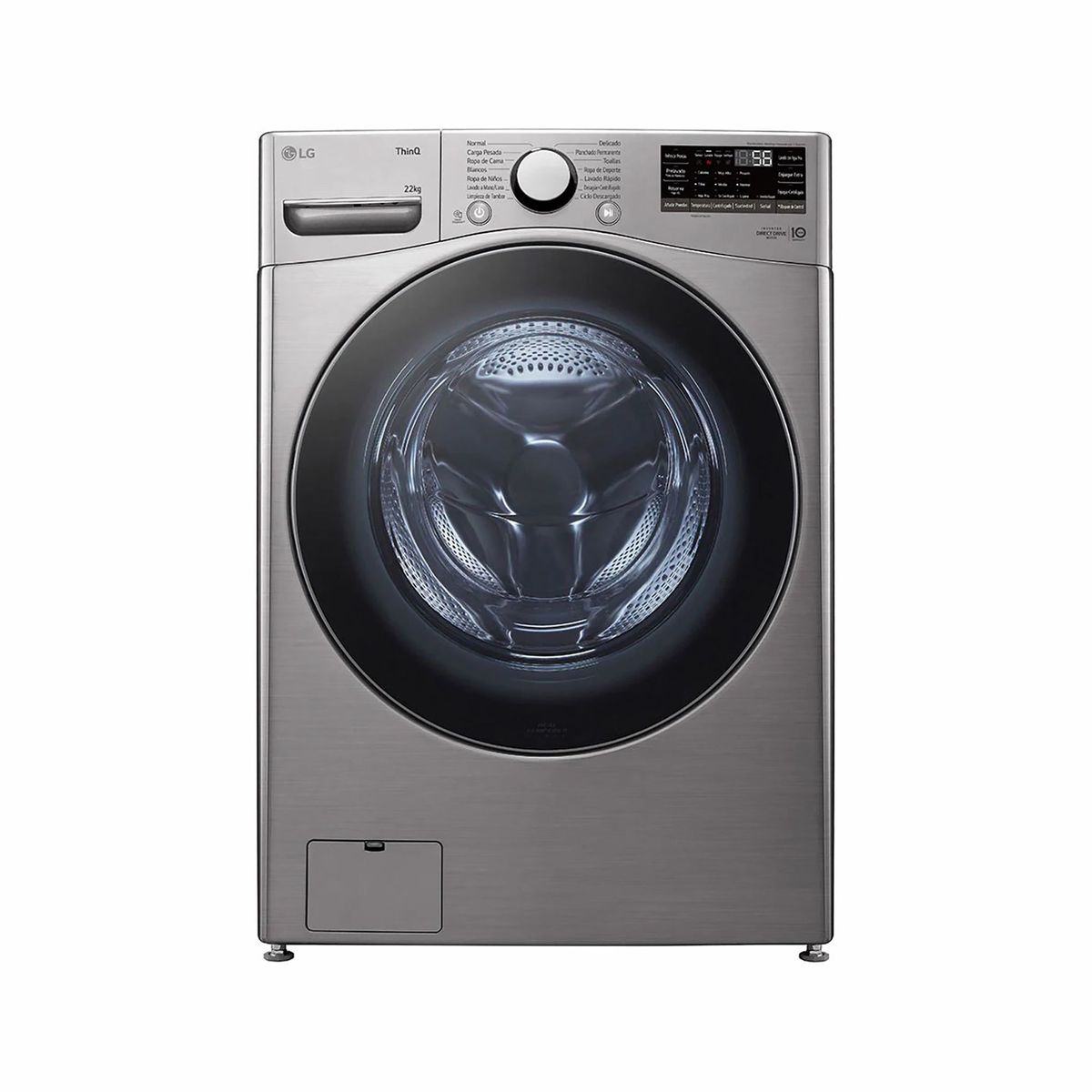 LG - Lavadora Carga Frontal 22 Kg WM22VV26R