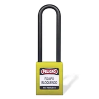Candado Gancho Largo Nylon Amarillo 26 cm X 16 cm X 23 cm