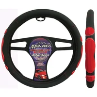Cubre Volante PoweRGrip Negro/Rojo
