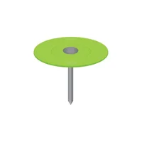 Clavo Tapa Plástica Electrogalvanizado de 3.1 cm