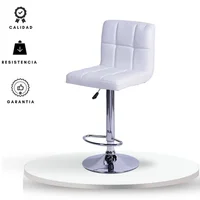 Silla Bar Leo 41X114X38 Blanco