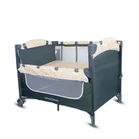 Bebesit Cuna Corral Colecho para Bebé Sleep Rosado Dots Bebesit
