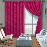 Cortina De Ojal Yacar Fucsia 265 Cm