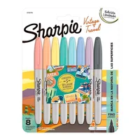 Marcadores Sharpie Punta Fina Vintage X8 Unidades