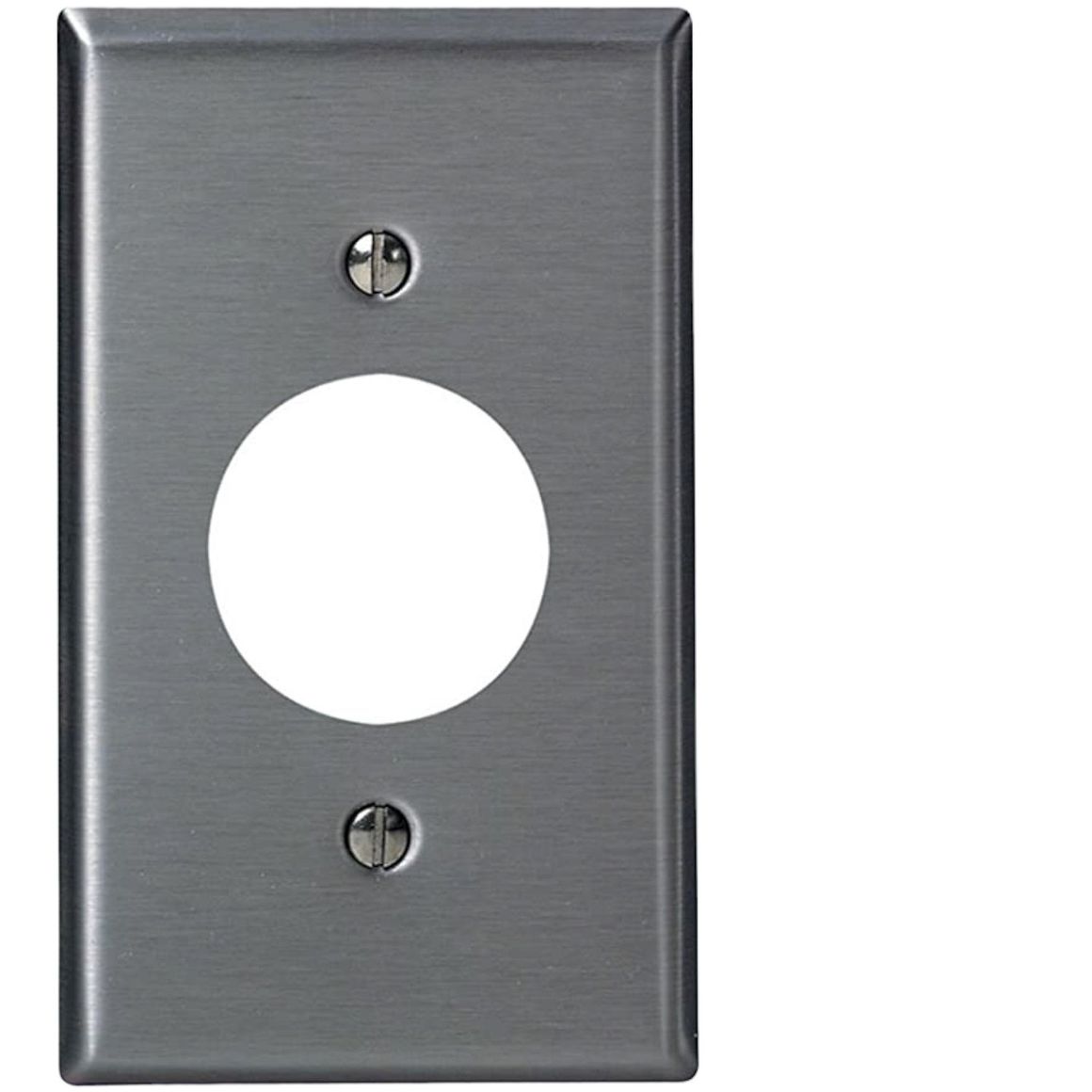 Tapa de Pared Metálica Leviton 84004-40 para Toma Media Vuelta ...