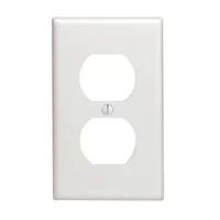 Tapa de Pared Marfil Leviton 86003 para Toma e Interruptor Doble